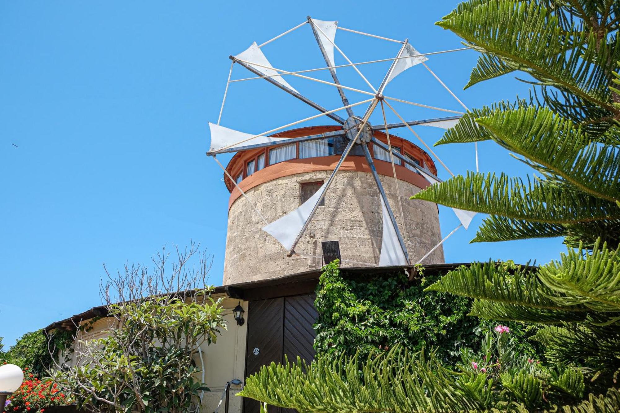 Windmill Renovated 2025 Ialysos (Rhodes) Exterior foto
